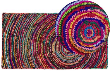 Tappeto in tessuto multicolore 80 x 150 cm MALATYA