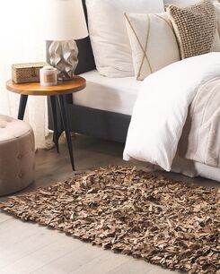 Matto nahka hiekanruskea 80 x 150 cm MUT Matto nahka hiekanruskea 80 x 150 cm MUT