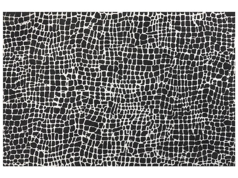 Fekete és fehér szőnyeg 200 x 300 cm PUNGE_883835