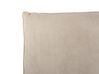 Corduroy EU Super King Size Bed Taupe VINAY_879906