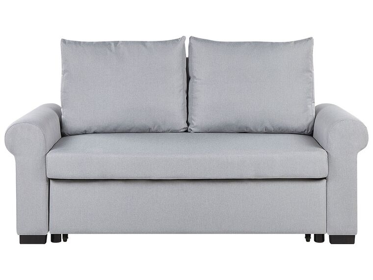 Fabric Sofa Bed Light Grey SILDA_789556