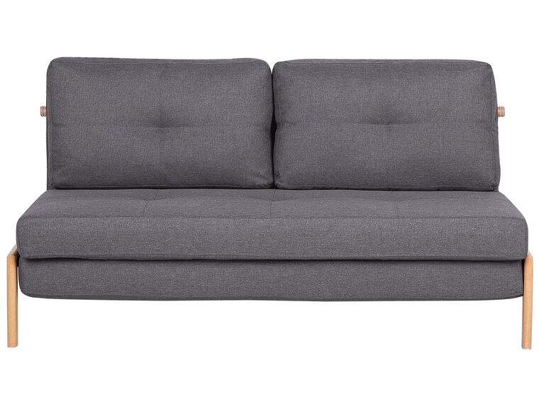 Fabric Sofa Bed Dark Grey EDLAND_731658