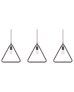 Riippuvalaisin metalli ruskea 3 kpl JURUENA Riippuvalaisin metalli ruskea 3 kpl JURUENA