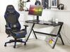 Gaming Desk with RGB LED Lights 120 x 60 cm Black DANVERS_795334