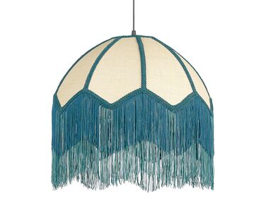 Pendant Lamp Natural and Blue MILAGRO