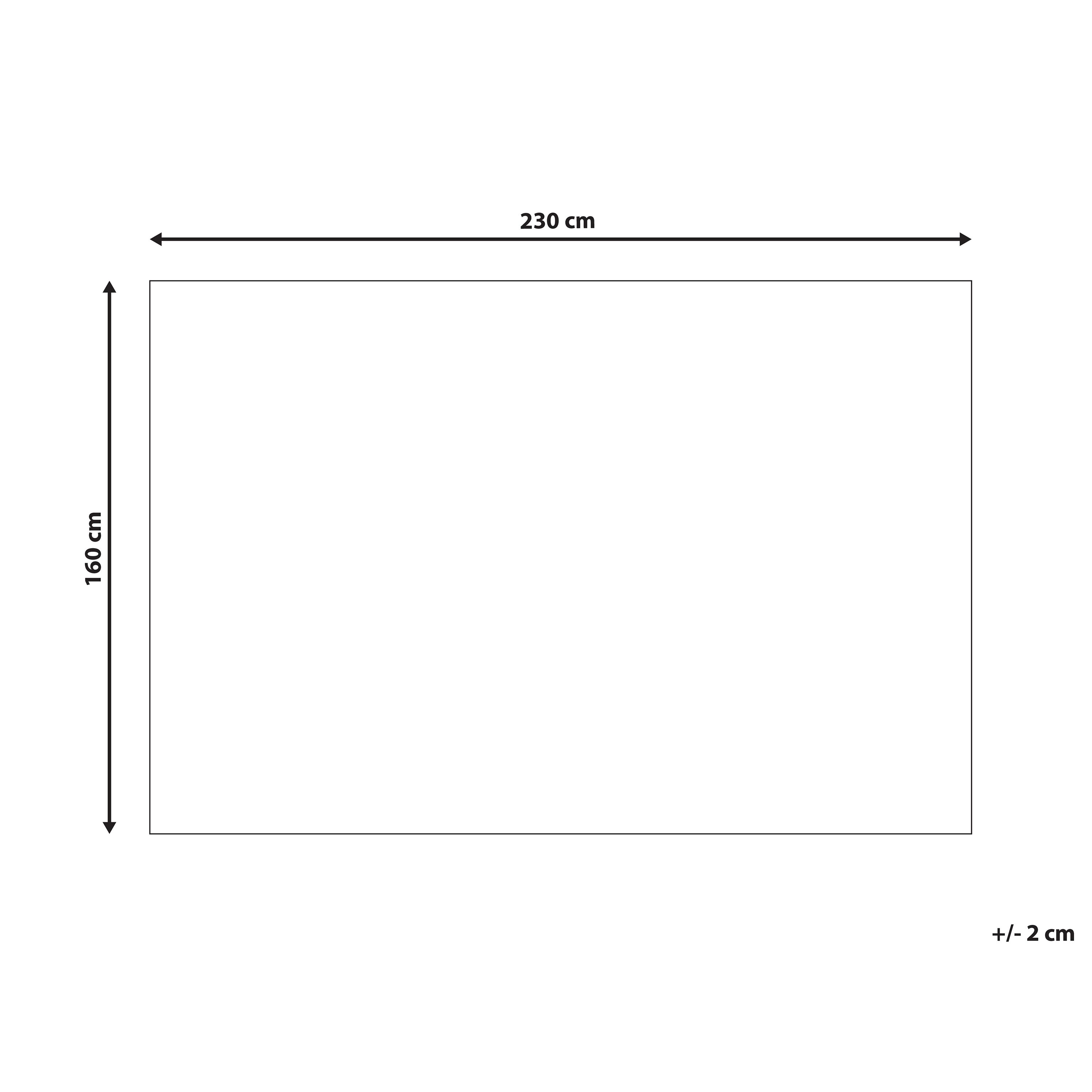Dywan 160 x 230 cm niebieski SERRES