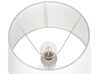 Lampa stołowa ceramiczna biała LAMBRE_878602