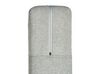 Boxspringbett Polsterbezug hellgrau mit Bettkasten hochklappbar 160 x 200 cm DYNASTY_873539