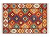 Kelim Teppich Wolle mehrfarbig 160 x 230 cm orientalisches Muster Kurzflor ZOVUNI_859309