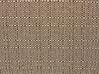 Soffa 2-sitsig linne ljusbrun OSELO_891928