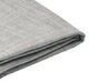 Housse de cadre de lit simple gris clair 90 x 200 cm pour les lits FITOU_875518