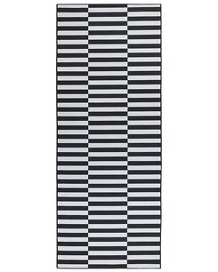 Matto musta/valkoinen 80 x 200 cm PACODE Matto musta/valkoinen 80 x 200 cm PACODE