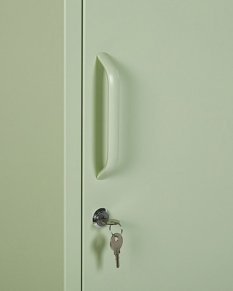 Metal Storage Green FROME Beliani.co.uk