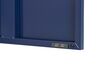 2 Door Metal Sideboard Navy Blue URIA_826157