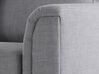 Right Hand Fabric Corner Sofa Light Grey OSLO_693561
