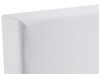 Cama continental de poliéster gris claro/plateado 160 x 200 cm PRESIDENT_882903