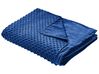 Weighted Blanket Cover 120 x 180 cm Navy Blue CALLISTO _891861