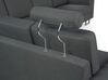 Tmavě šedá čalouněná sedací souprava s rohovou pohovkou, pravá STOCKHOLM_713660