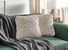 Set of 2 Cotton Macramé Cushions 45 x 45 cm Light Beige KIZKALESI_905435