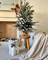 Frosted Christmas Tree in Jute Bag 90 cm Green RINGROSE_887413