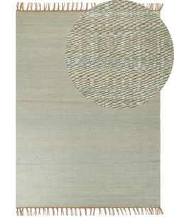 Matto juutti vihreä 160 x 230 cm LUNIA Matto juutti vihreä 160 x 230 cm LUNIA