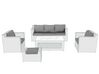 Capas para almofadas para conjunto de jardim cinzento ROMA_900721