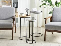 Sivupöytäsetti monivärinen 3 kpl TEXON