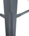 Conjunto de 2 taburetes de acero gris 76 cm CABRILLO_752251