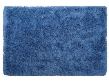 Teppich blau 160 x 230 cm Shaggy CIDE