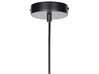 Lampe suspension en métal noir BOGAN_868563