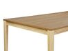 Jedálenský stôl 200 x 100 cm svetlé drevo ERMELO_897117