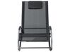 Černá zahradní židle CAMPO_689254