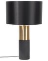 Tischlampe schwarz 61 cm Trommelform DARLING_877397