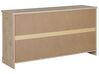 Sideboard heller Holzfarbton 2 Schiebetüren ULAN_792131