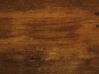 Table de chevet effet bois foncé et noire avec tiroir VESTER_785728