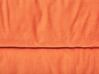 Velvet Dog Bed 70 x 55 cm Orange ERGANI_826433