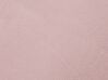 Pouf Samtstoff rosa / silber ⌀ 36 cm rund BRIGITTE_782034