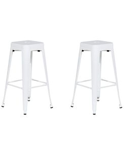 Baarijakkara metalli valkoinen 76 cm 2 kpl CABRILLO Baarijakkara metalli valkoinen 76 cm 2 kpl CABRILLO