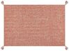 Bavlnený koberec 160 x 230 cm oranžový MUGLA_848801