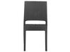 Conjunto de 2 cadeiras de jardim cinzento grafite FOSSANO_744636