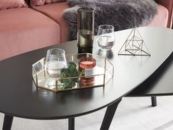 Koristetarjotin peilipinta kulta 32 x 22 cm CHABRIS