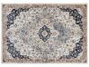 Teppich mehrfarbig 160 x 230 cm orientalisches Muster Kurzflor HERMON_854279