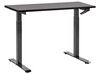 Adjustable Standing Desk 120 x 72 cm Black DESTINES_898875