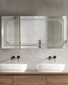 LED Wall Mirror 120 x 60 cm Silver AVRANCHES_837497