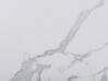 Matbord 120 cm marmoreffekt hvit/svart ODEON _775981