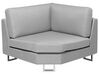 Canapé angle à droite 6 places en tissu gris clair STOCKHOLM_681837
