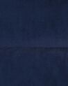 Poltrona reclinável em veludo azul marinho EGERSUND_794297