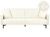 Boucle Sofa Bed Off-White LUCAN_914802