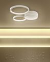 Stropné kovové LED svietidlo biele AGNAT_824663