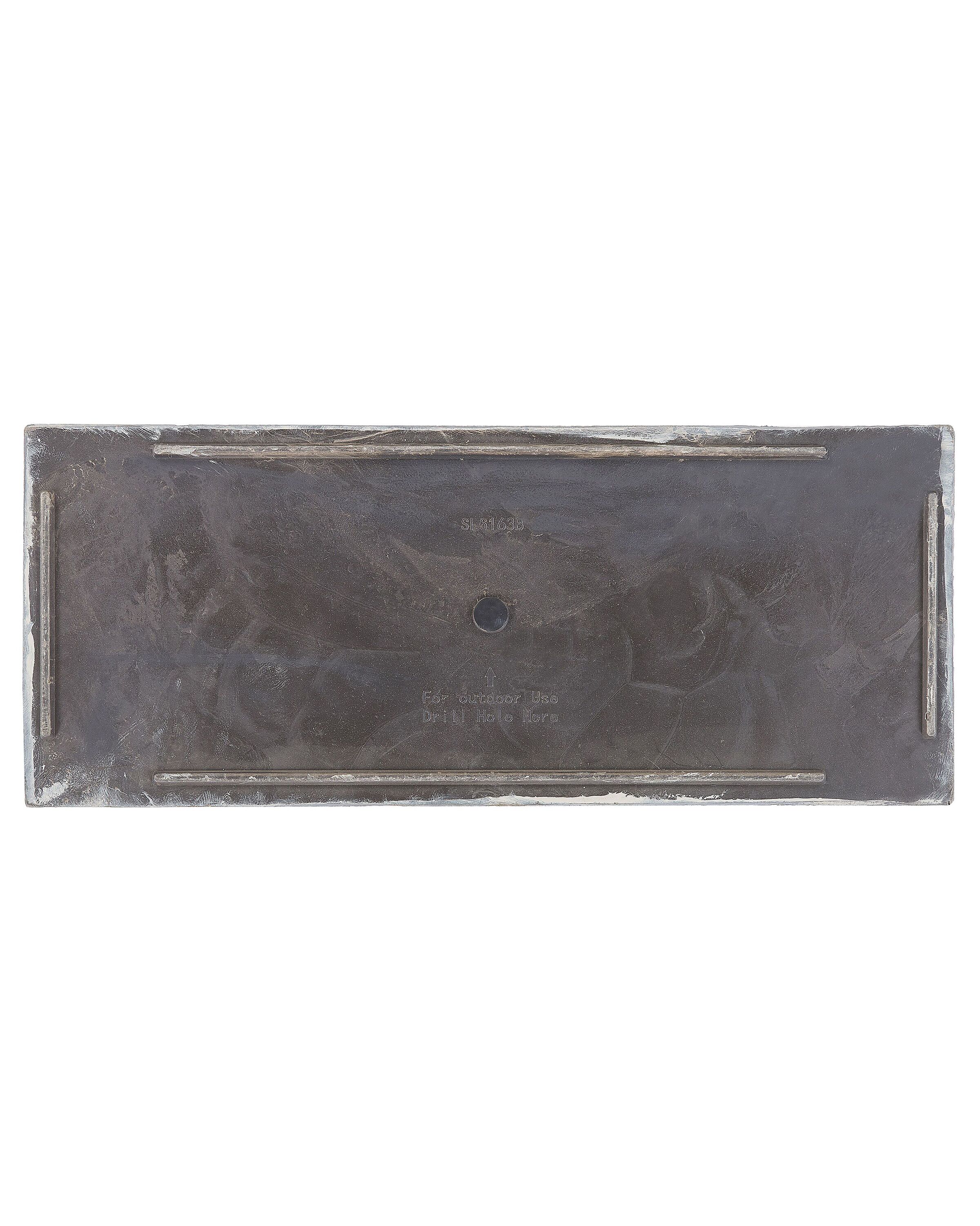Cache pot en céramique bleu ø11 x H9,5 cm - Gamm vert